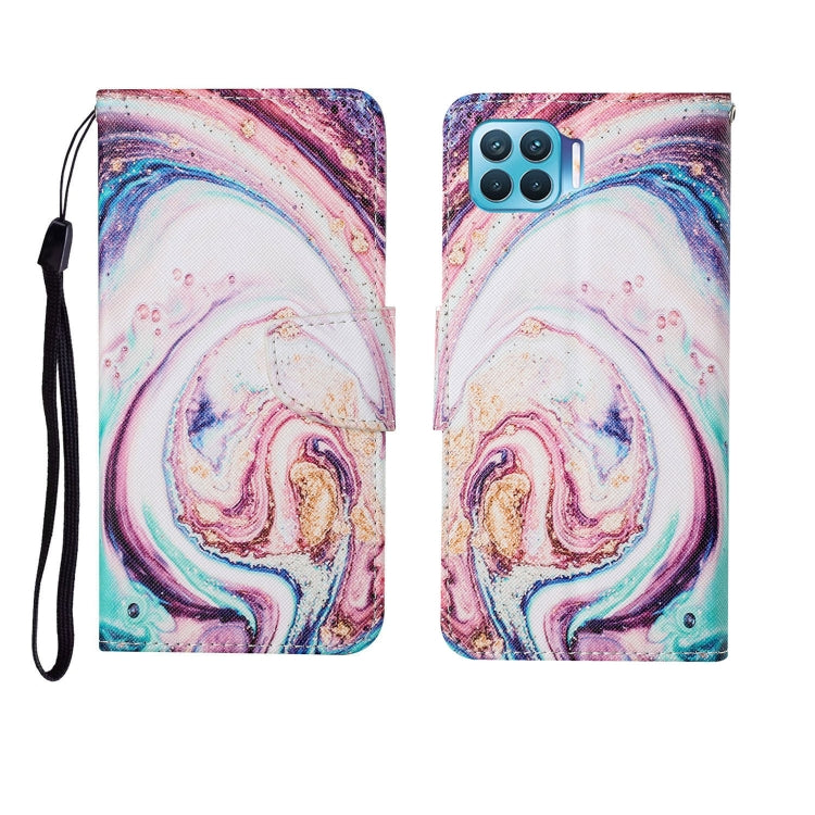 Custodia in pelle Flip orizzontale con motivo dipinto, For OPPO Reno4 Lite