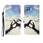 Custodia in pelle Flip orizzontale con motivo dipinto, For OPPO Reno4 Lite