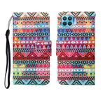 Custodia in pelle Flip orizzontale con motivo dipinto, For OPPO Reno4 Lite