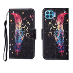 Custodia in pelle Flip orizzontale con motivo dipinto, For OPPO F17 Pro