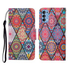 Custodia in pelle Flip orizzontale con motivo dipinto, For OPPO Reno4 Pro