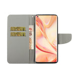 Custodia in pelle Flip orizzontale con motivo dipinto, For OPPO Find X2 Pro