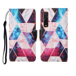 Custodia in pelle Flip orizzontale con motivo dipinto, For OPPO Find X2 Pro