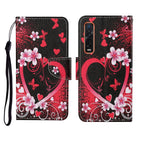 Custodia in pelle Flip orizzontale con motivo dipinto, For OPPO Find X2 Pro