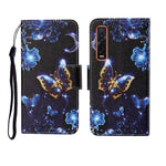 Custodia in pelle Flip orizzontale con motivo dipinto, For OPPO Find X2 Pro