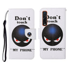 Custodia in pelle Flip orizzontale con motivo dipinto, For OPPO Find X2 Pro