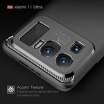 Custodia TPU in fibra di carbonio per Xiaomi Mi 11 Ultra