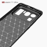 Custodia TPU in fibra di carbonio per Xiaomi Mi 11 Ultra