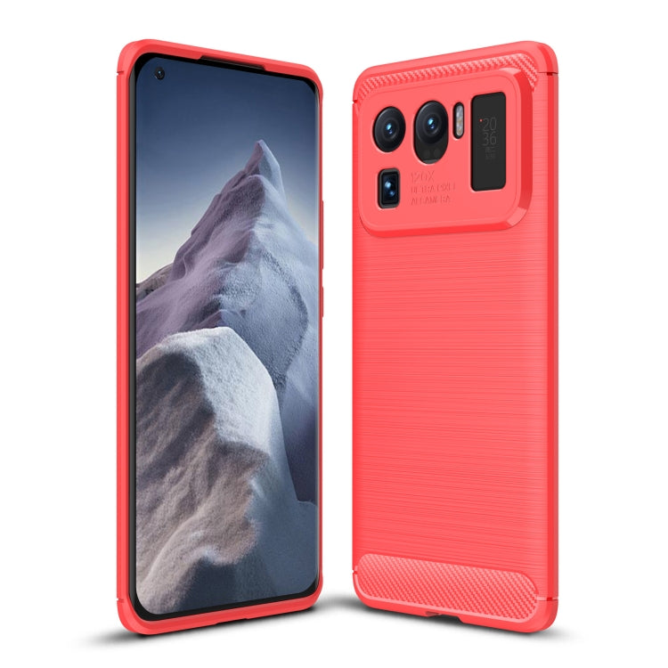 Custodia TPU in fibra di carbonio per Xiaomi Mi 11 Ultra