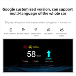 T1 5.1 pollici HUD Head-up Display Allarme di velocità eccessiva/Visualizzazione percentuale batteria rimanente per Tesla Model 3 / Y, T1  HUD