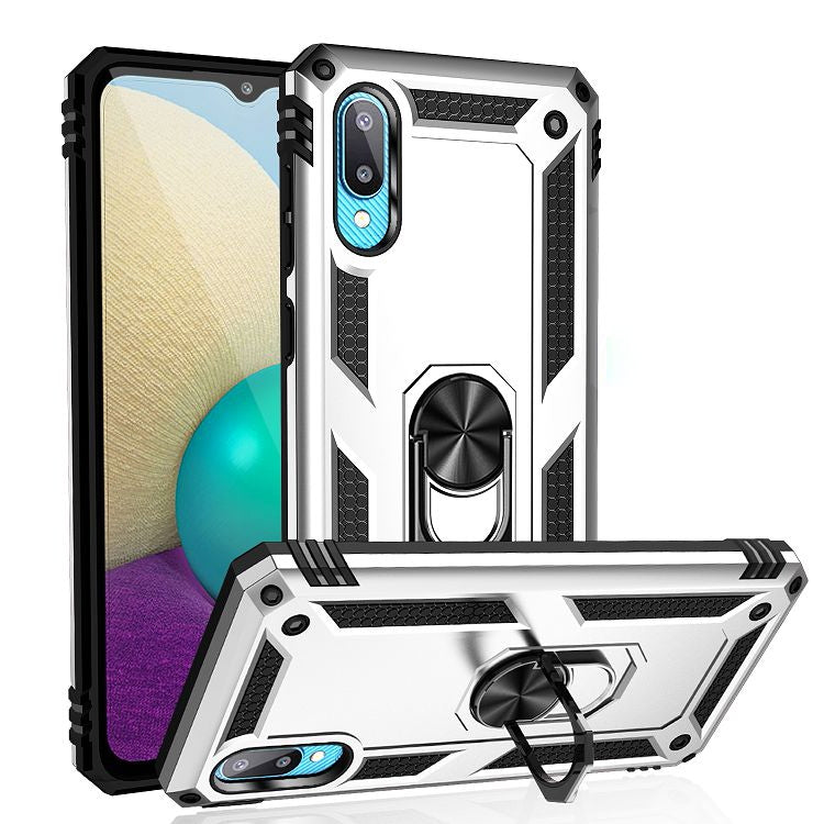 Custodia antiurto in TPU e PC con supporto rotante 360°