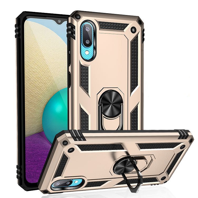 Custodia antiurto in TPU e PC con supporto rotante 360°