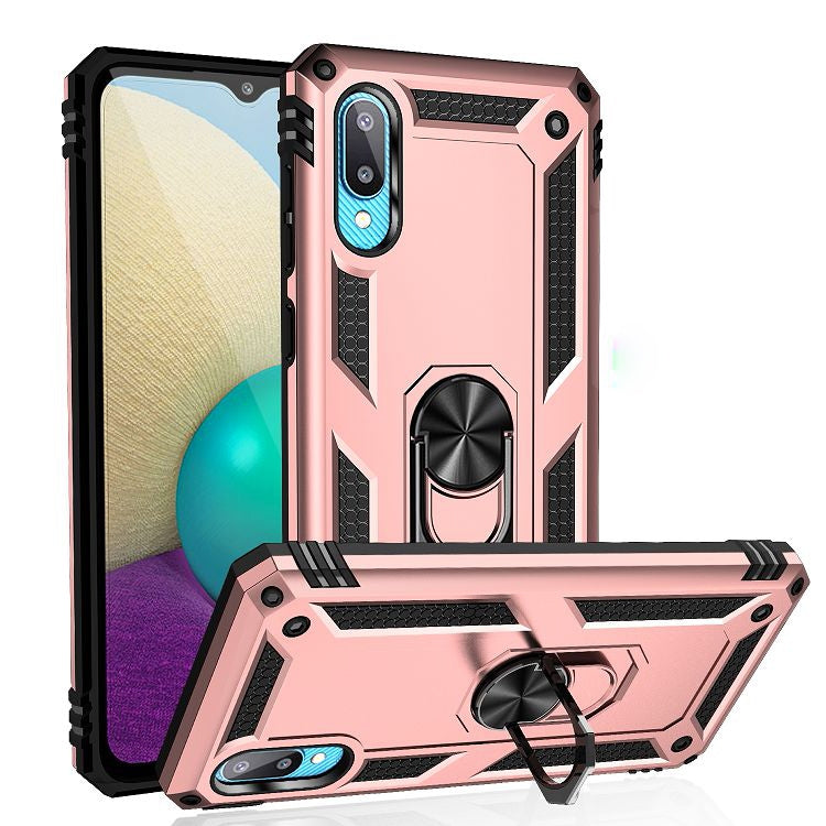 Custodia antiurto in TPU e PC con supporto rotante 360°