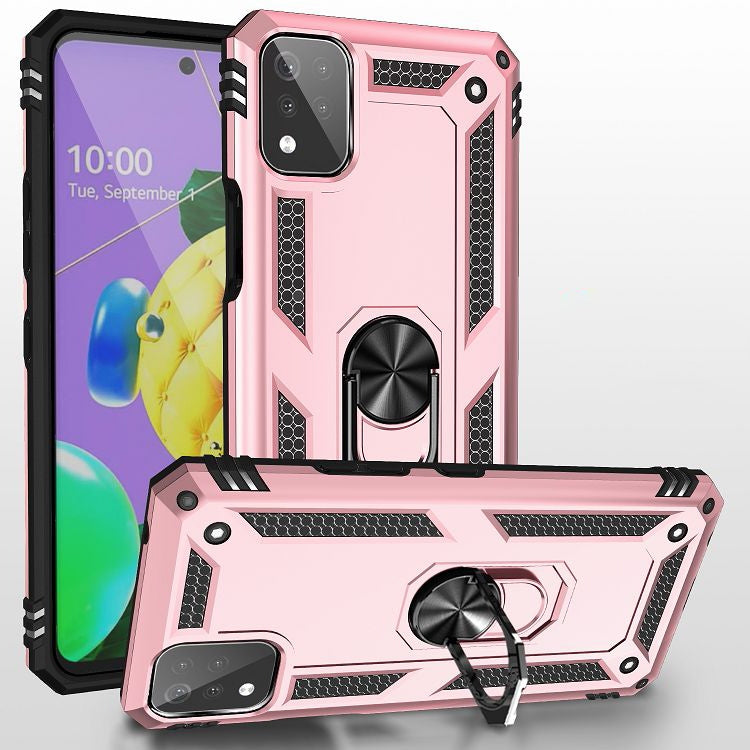 Custodia antiurto in TPU e PC con supporto rotante 360°