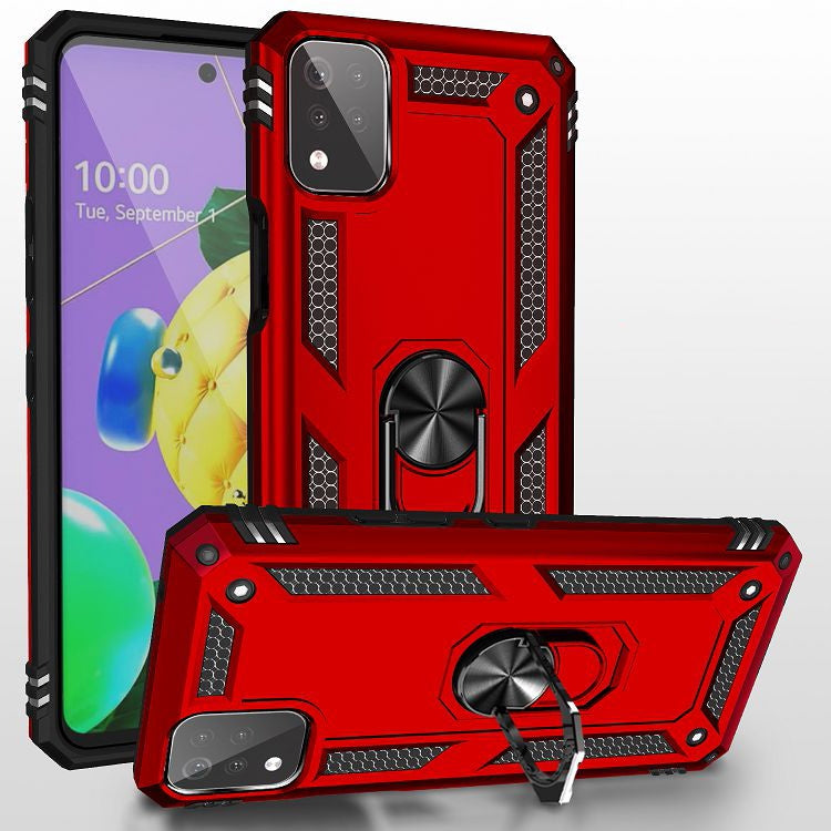 Custodia antiurto in TPU e PC con supporto rotante 360°