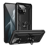 Custodia protettiva antiurto in TPU + PC con supporto girevole a 360 gradi, For Xiaomi Mi 11, For Xiaomi Redmi Note 9