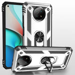 Custodia protettiva antiurto in TPU + PC con supporto girevole a 360 gradi, For Xiaomi Mi 11, For Xiaomi Redmi Note 9