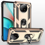 Custodia protettiva antiurto in TPU + PC con supporto girevole a 360 gradi, For Xiaomi Mi 11, For Xiaomi Redmi Note 9