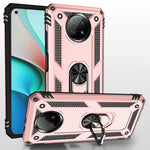 Custodia protettiva antiurto in TPU + PC con supporto girevole a 360 gradi, For Xiaomi Mi 11, For Xiaomi Redmi Note 9