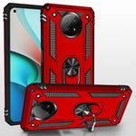 Custodia protettiva antiurto in TPU + PC con supporto girevole a 360 gradi, For Xiaomi Mi 11, For Xiaomi Redmi Note 9
