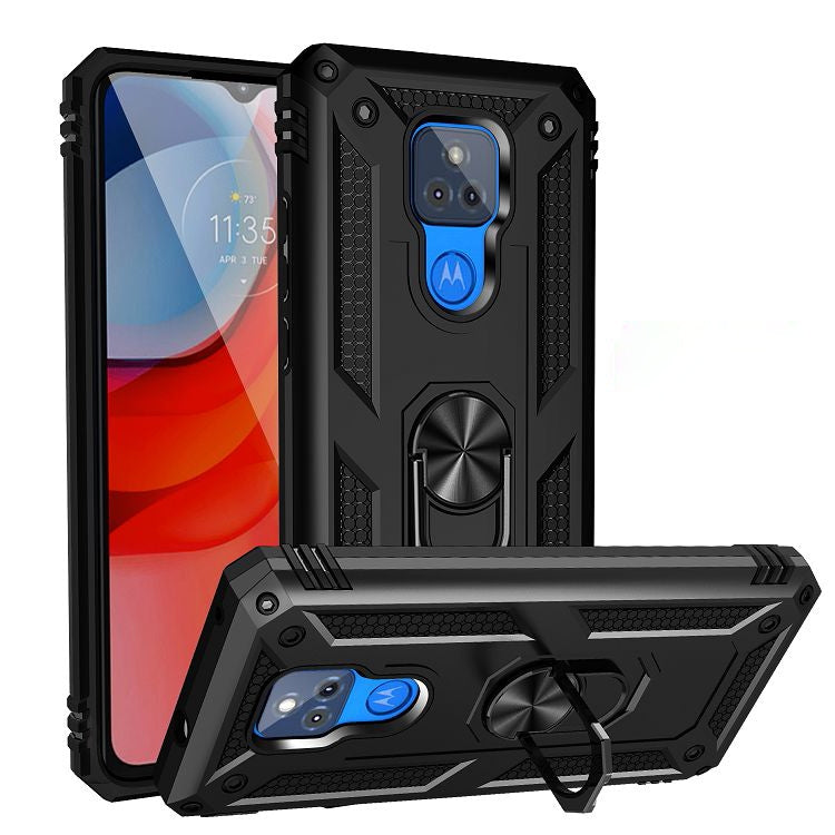 Custodia antiurto in TPU e PC con supporto rotante 360°