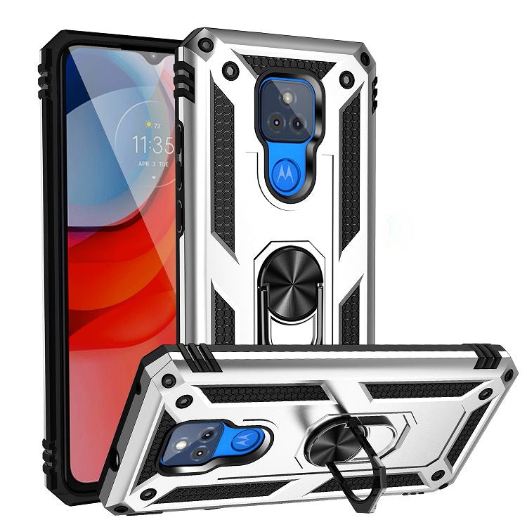 Custodia antiurto in TPU e PC con supporto rotante 360°