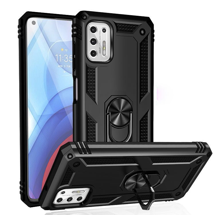 Custodia antiurto in TPU e PC con supporto rotante 360°