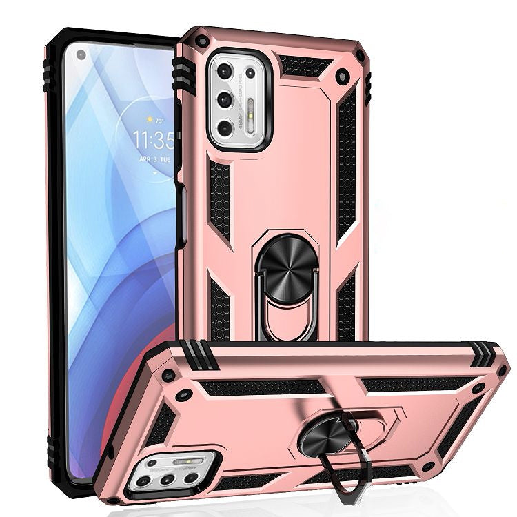 Custodia antiurto in TPU e PC con supporto rotante 360°