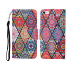 Custodia portafoglio in pelle TPU per iPhone 6 Plus