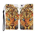 Custodia portafoglio in pelle TPU per iPhone 6 Plus