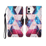Custodia portafoglio in pelle flip per iPhone 11