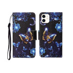 Custodia portafoglio in pelle flip per iPhone 11