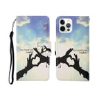 Custodia portafoglio in pelle TPU per iPhone 12/12 Pro