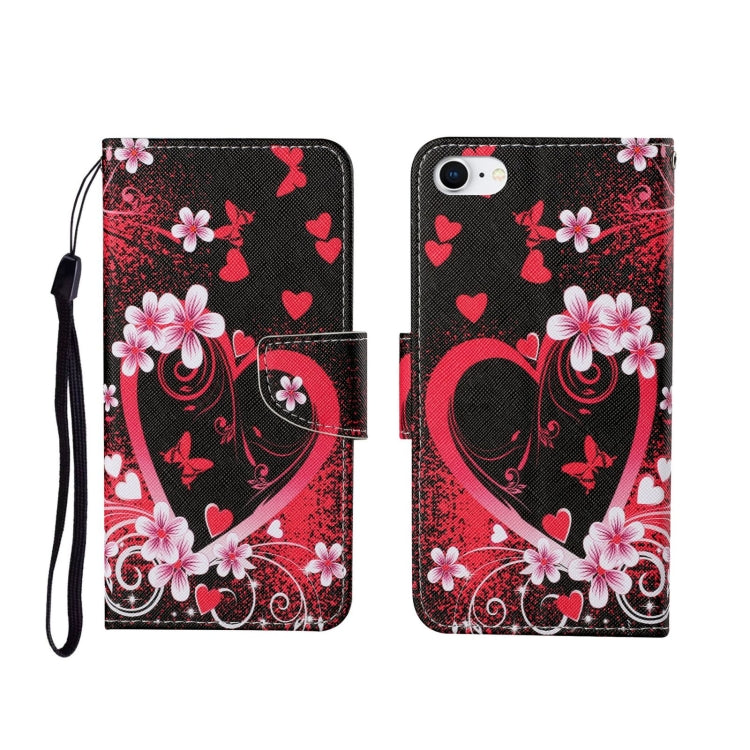 Custodia portafoglio in pelle flip per iPhone SE 2020