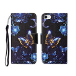 Custodia portafoglio in pelle flip per iPhone SE 2020