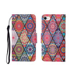 Custodia portafoglio in pelle flip per iPhone SE 2020