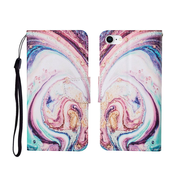 Custodia portafoglio in pelle flip per iPhone SE 2020
