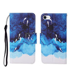 Custodia portafoglio in pelle flip per iPhone SE 2020