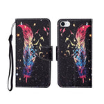 Custodia portafoglio in pelle flip per iPhone SE 2020