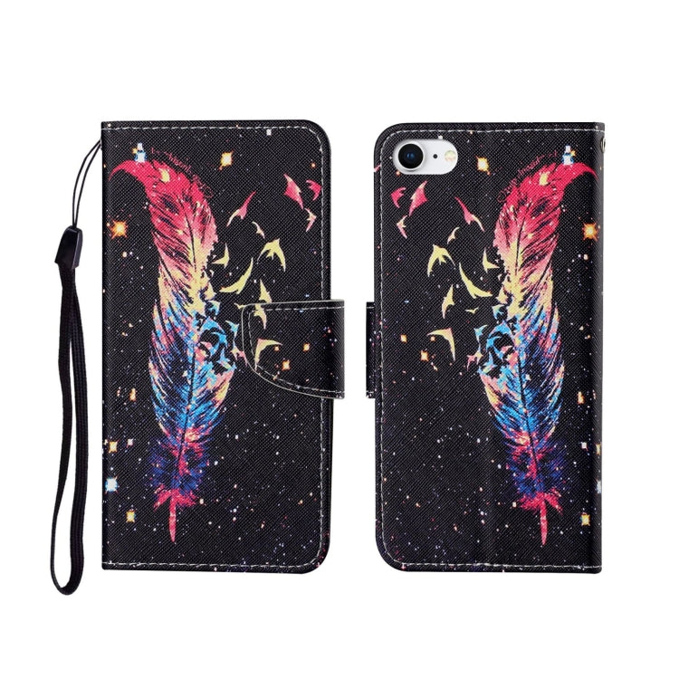 Custodia portafoglio in pelle flip per iPhone SE 2020