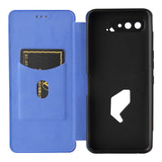 Struttura in fibra di carbonio Flip orizzontale magnetico Custodia in pelle TPU + PC + PU con slot per schede, For Asus ROG Phone 5, For Blackview BV6300 Pro, For Samsung Galaxy M62, For Samsung Galaxy F62, For Sony Xperia 1 III