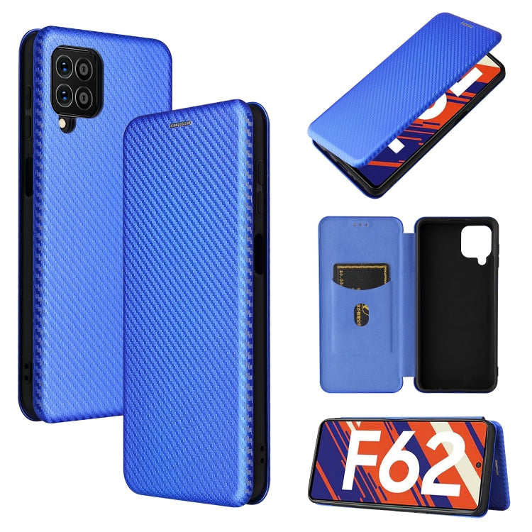 Custodia portafoglio magnetica in pelle TPU per Galaxy F62
