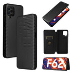 Custodia portafoglio magnetica in pelle TPU per Galaxy F62