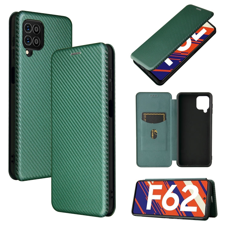 Custodia portafoglio magnetica in pelle TPU per Galaxy F62