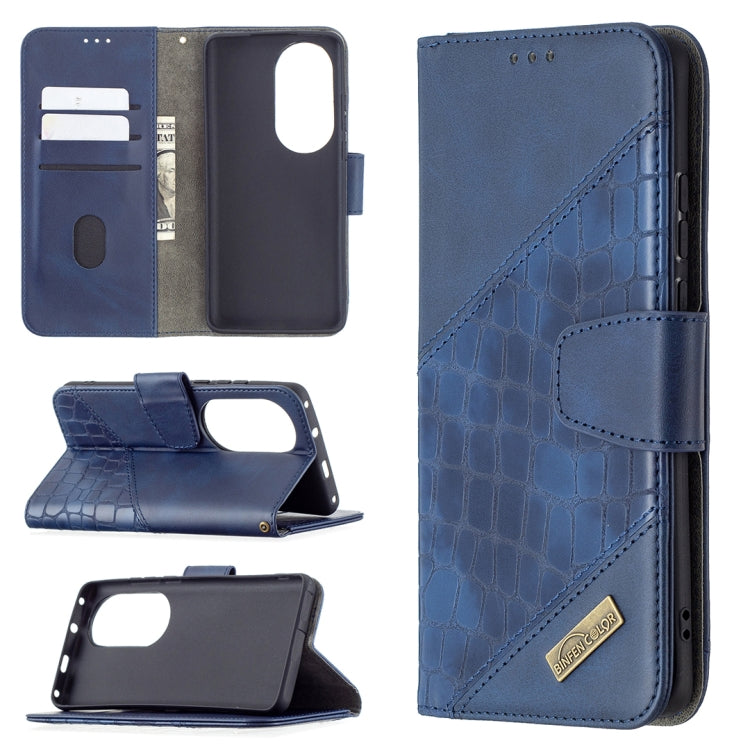 Custodia portafoglio in pelle sintetica per Huawei P50