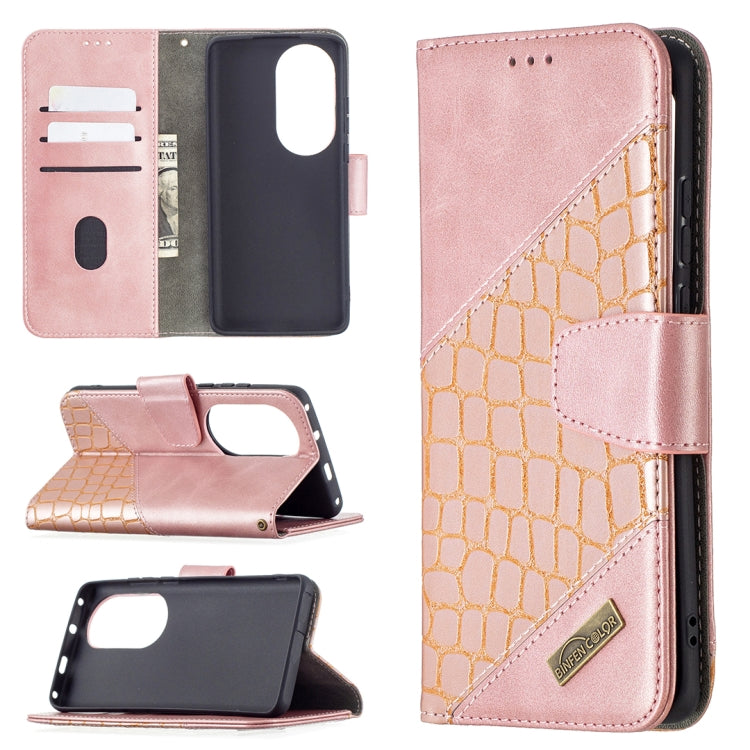 Custodia portafoglio in pelle sintetica per Huawei P50