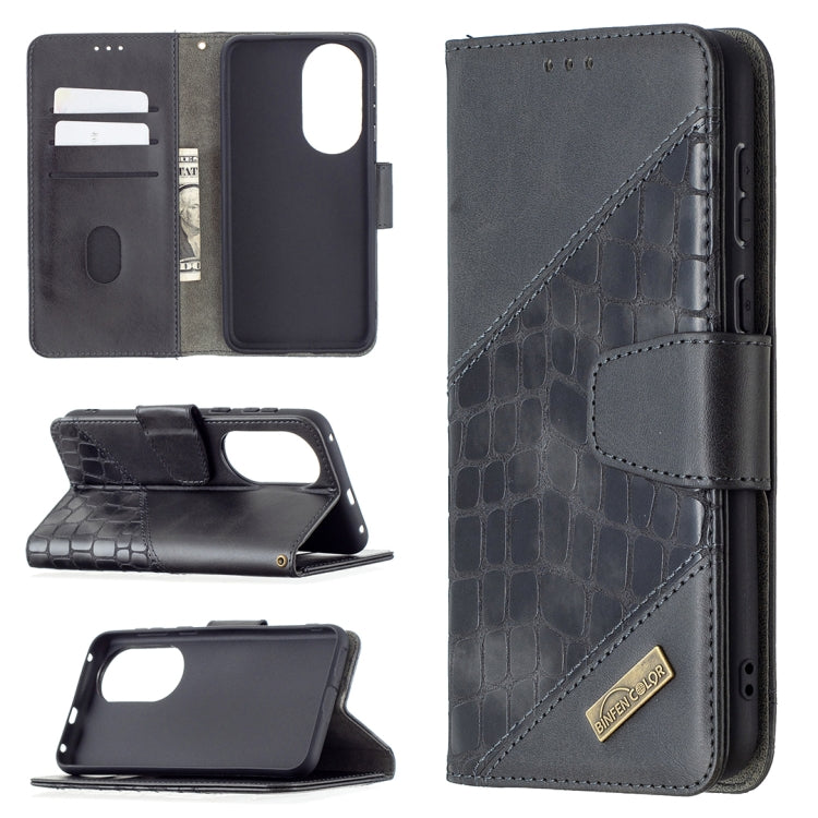 Custodia portafoglio in pelle sintetica per Huawei P50