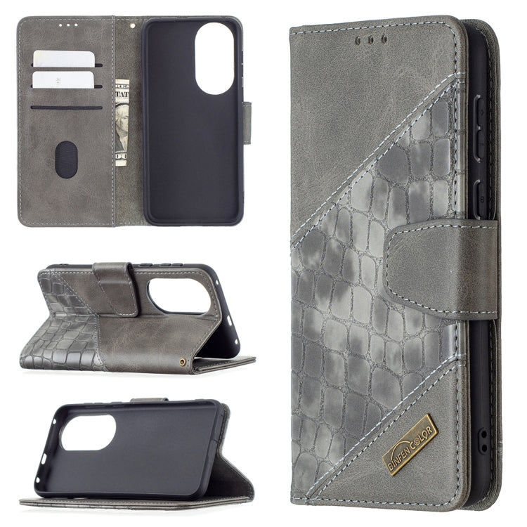 Custodia portafoglio in pelle sintetica per Huawei P50