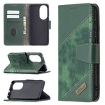Custodia portafoglio in pelle sintetica per Huawei P50
