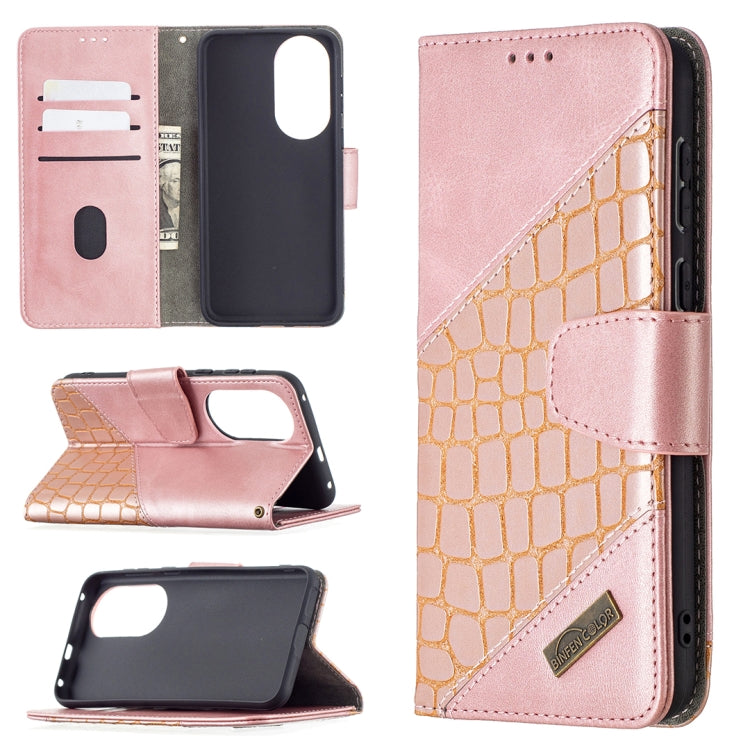 Custodia portafoglio in pelle sintetica per Huawei P50